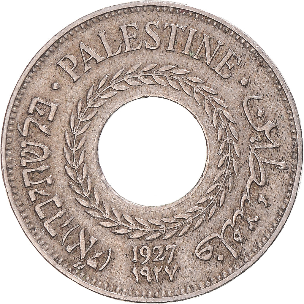 Munten, Palestina, 5 Mils, 1927