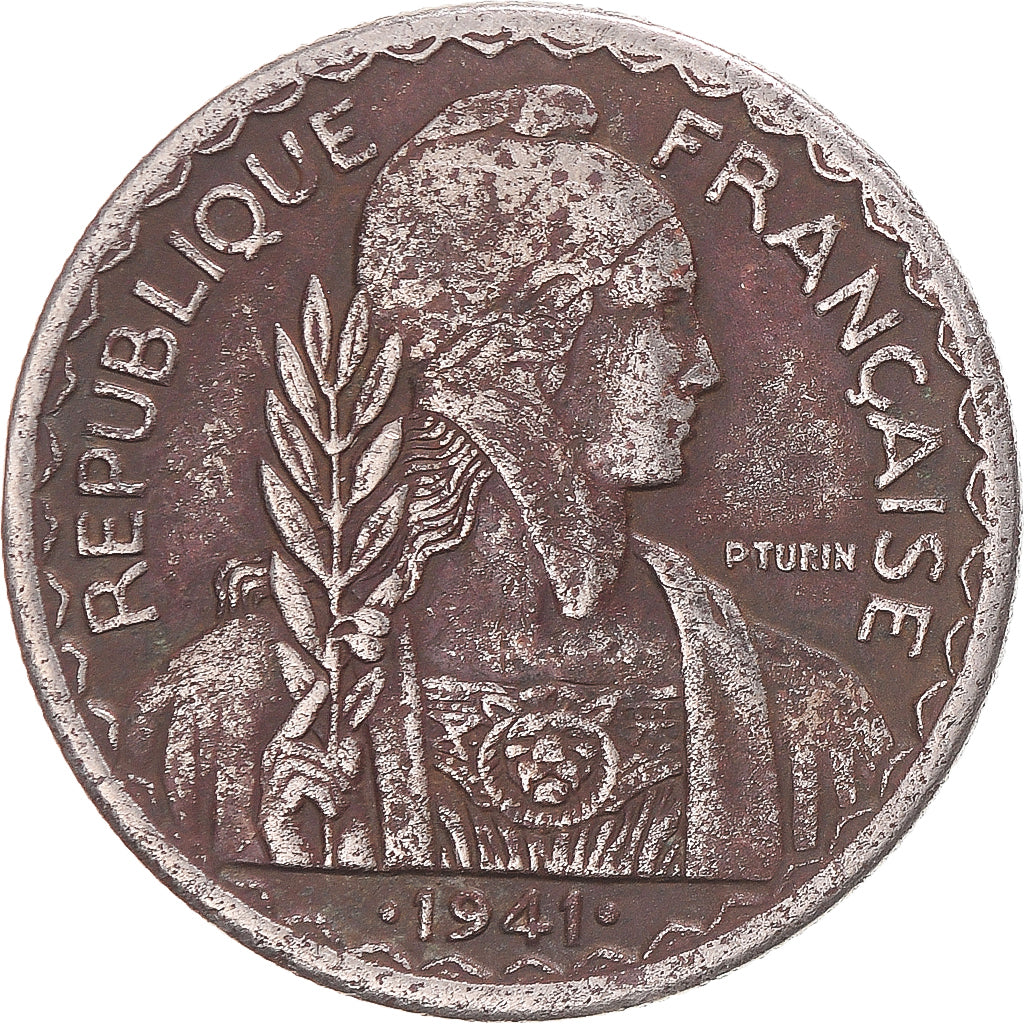 Coin, FRENCH INDO-CHINA, 20 Cents, 1941