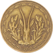Munten, West Afrikaanse Staten, 5 Francs, 1960