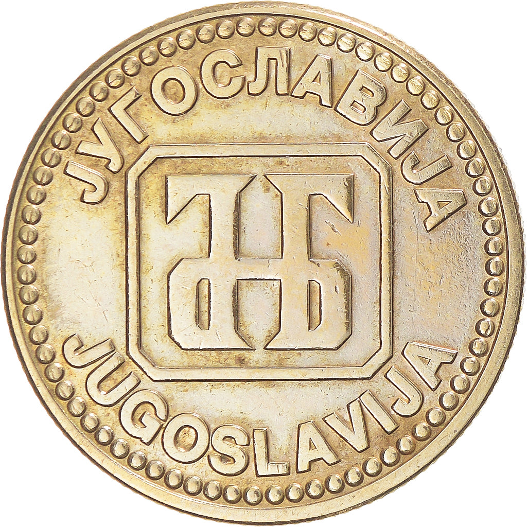 Münze, Jugoslawien, 10 Dinara, 1992