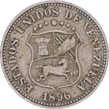 Moneda, Venezuela, 5 Centimos, 1896
