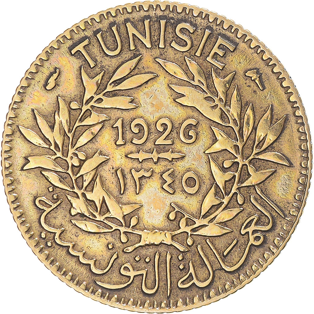 Munten, Tunisië, Franc, 1926