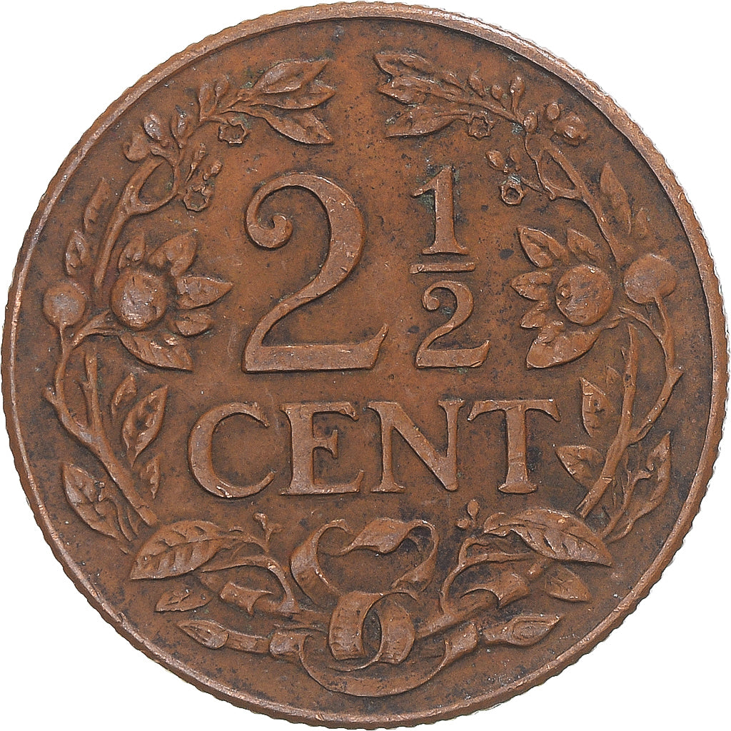 Monnaie, Curaçao, 2-1/2 Cents, 1944