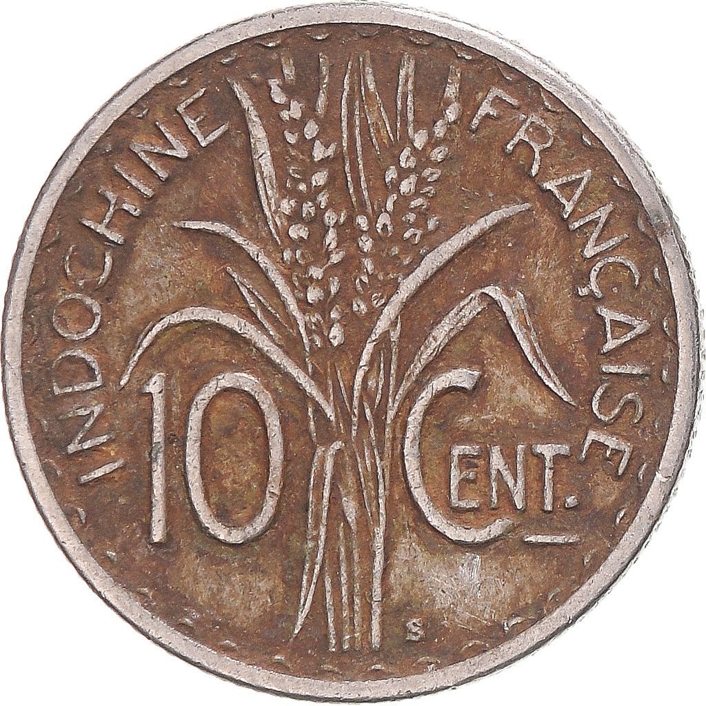 Coin, FRENCH INDO-CHINA, 10 Cents, 1941