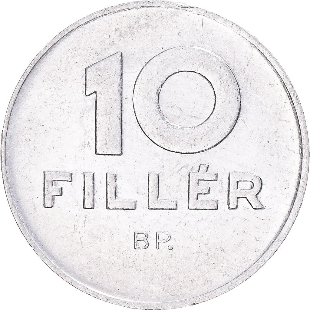 Moneta, Ungheria, 10 Filler, 1988