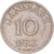 Moneda, Dinamarca, 10 Öre, 1948
