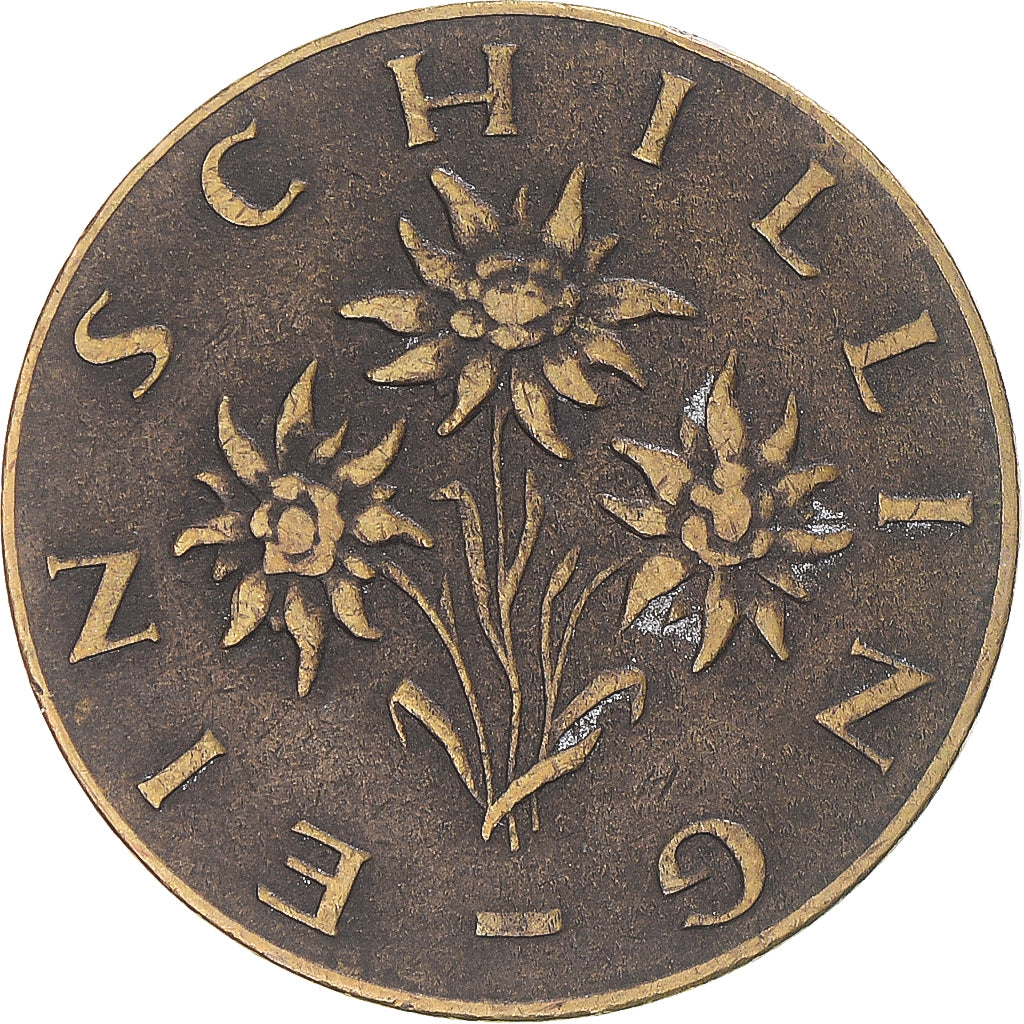 Münze, Österreich, Schilling, 1962