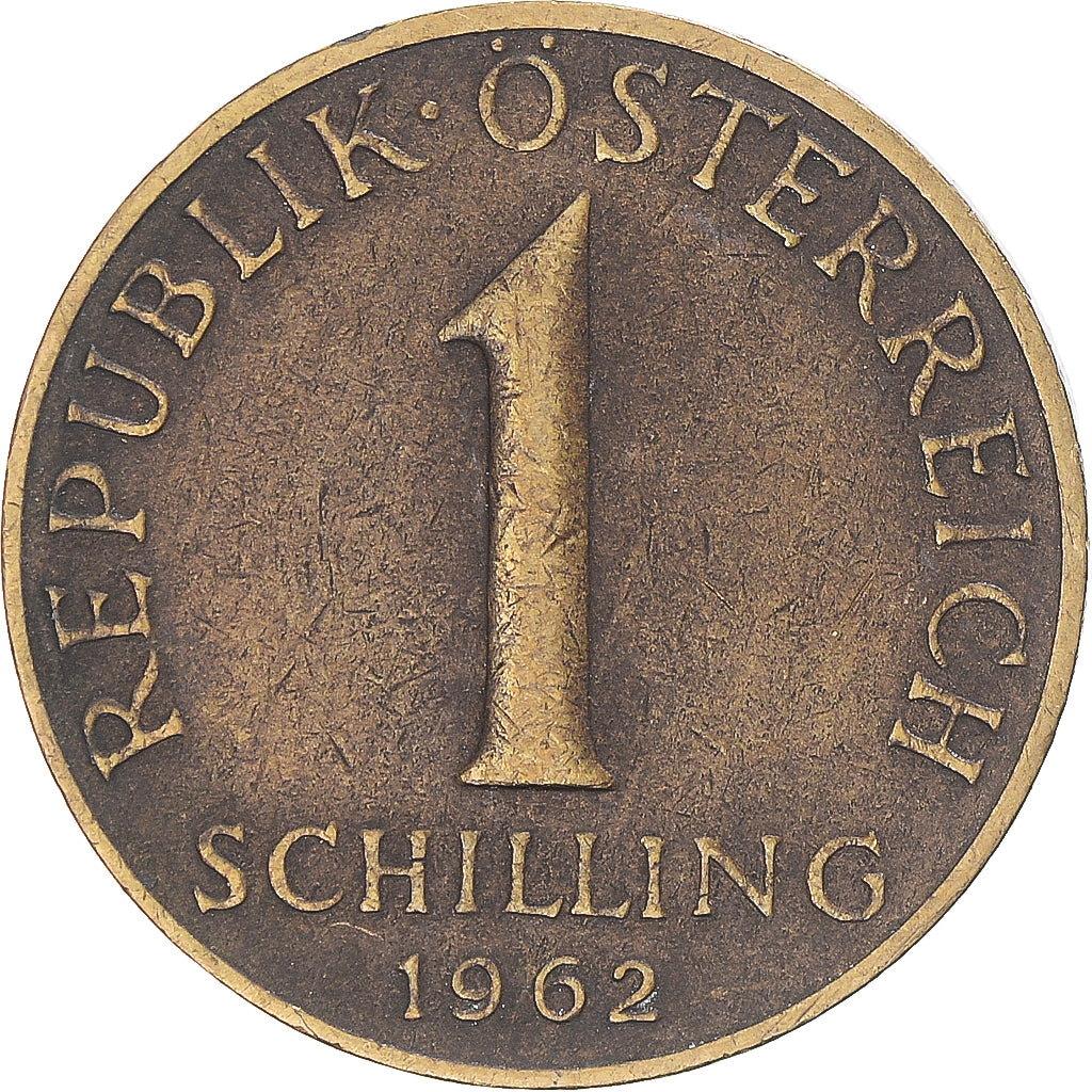 Münze, Österreich, Schilling, 1962