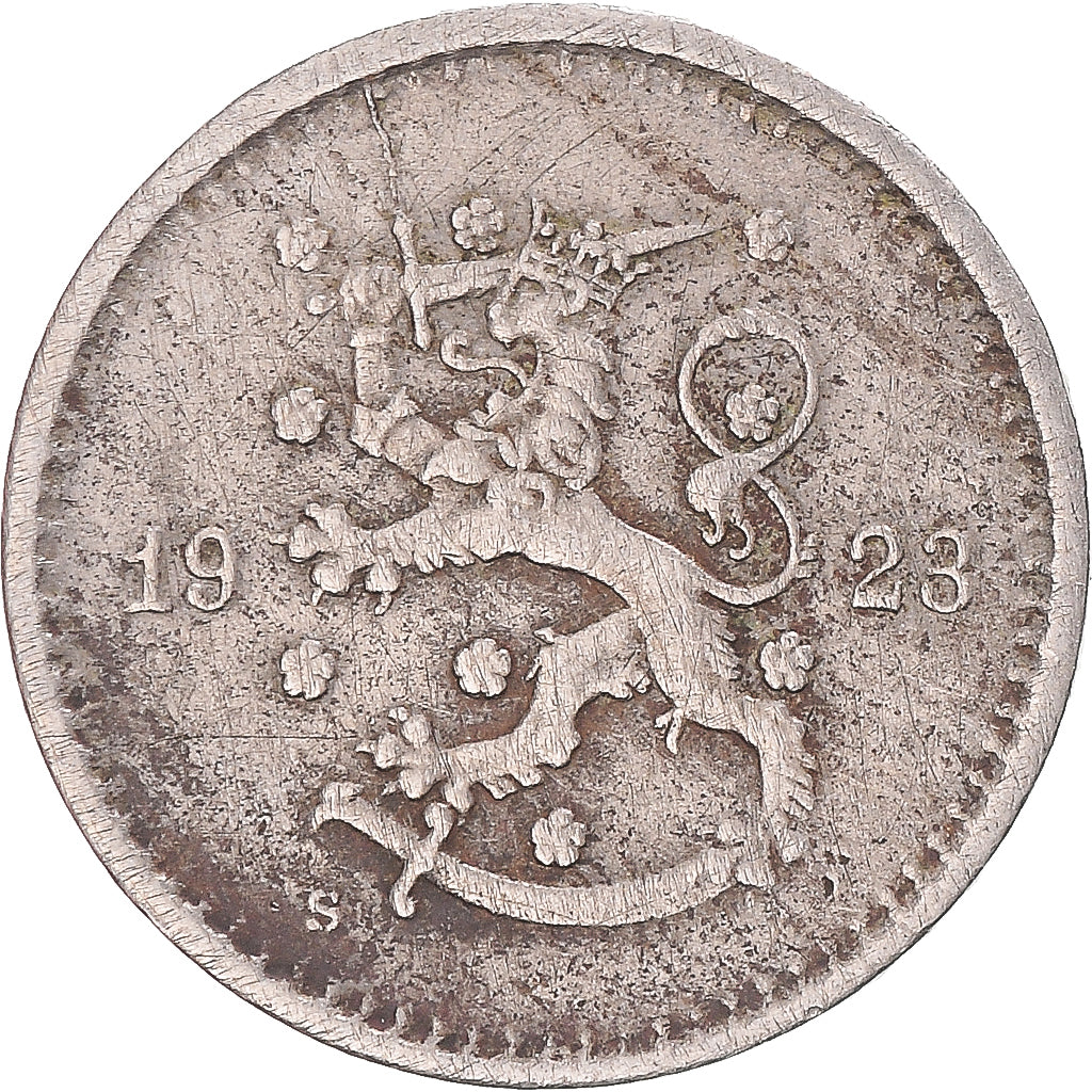 Monnaie, Finlande, 50 Penniä, 1923