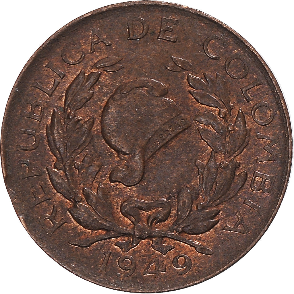 Moneda, Colombia, Centavo, 1949