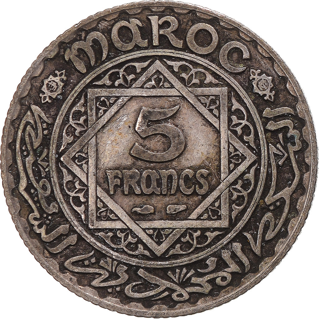 Moneta, Maroko, 5 Francs