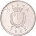 Moneta, Malta, 2 Cents, 2002