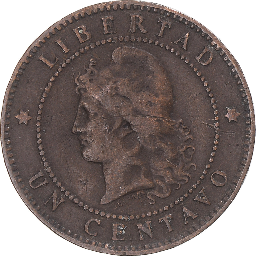 Moeda, Argentina, Centavo, 1894