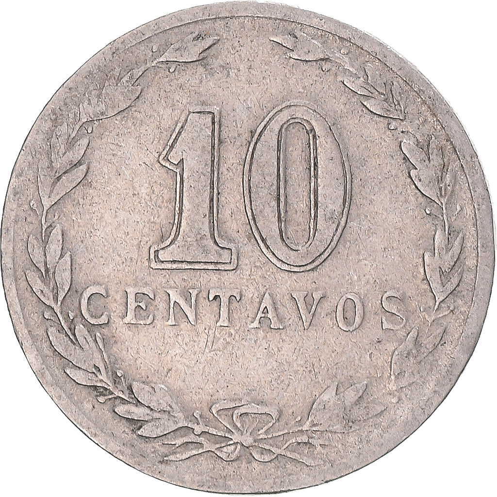 Munten, Argentinië, 10 Centavos, 1927