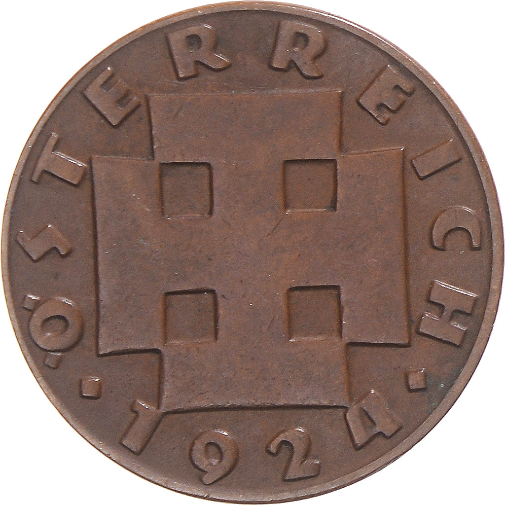 Monnaie, Autriche, 200 Kronen, 1924