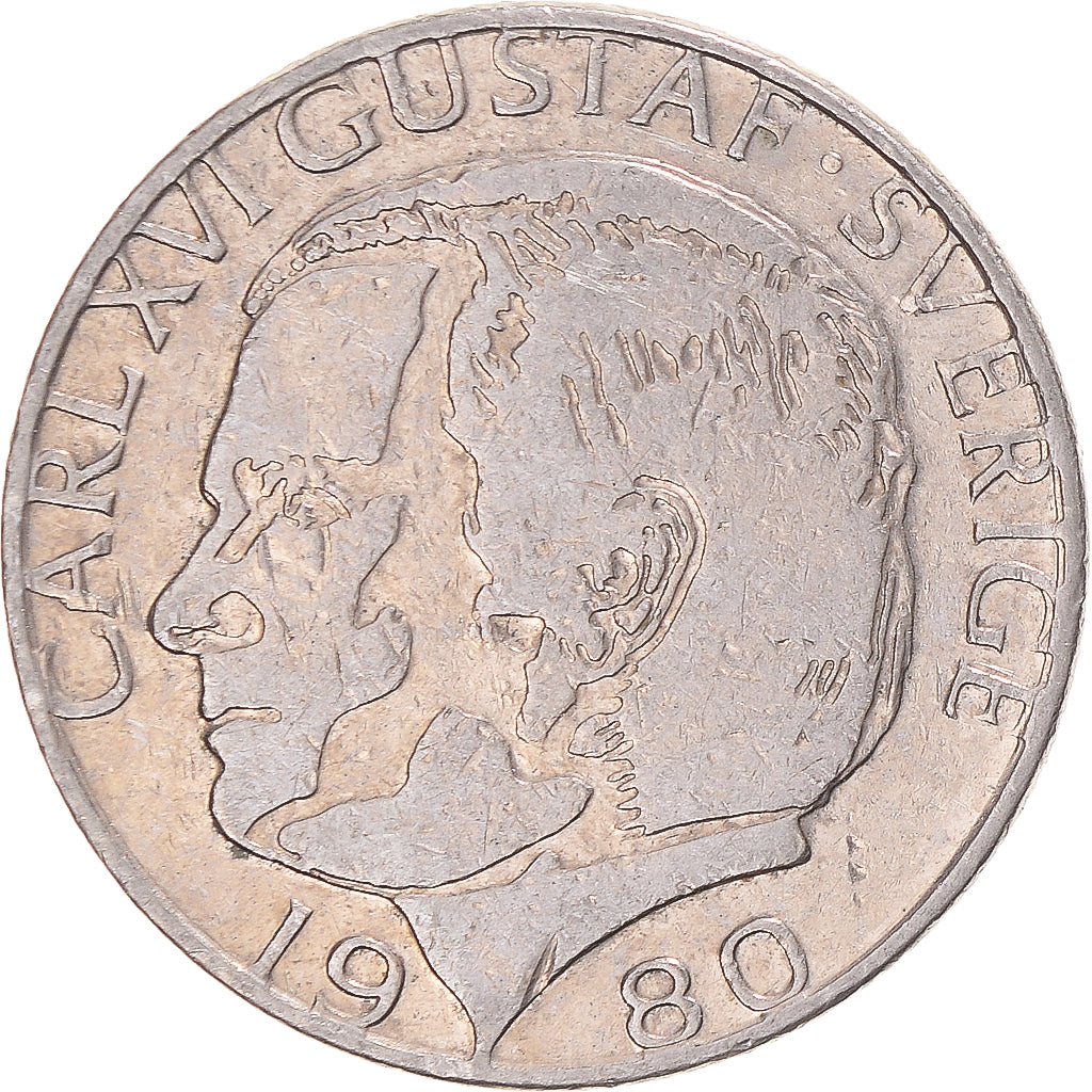 Coin, Sweden, Krona, 1980