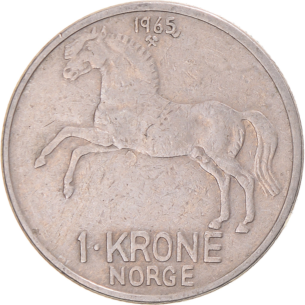 Moneda, Noruega, Krone, 1965