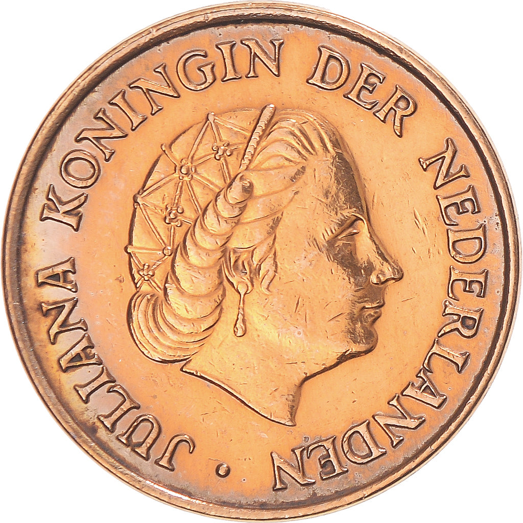 Moneta, Paesi Bassi, 5 Cents, 1969