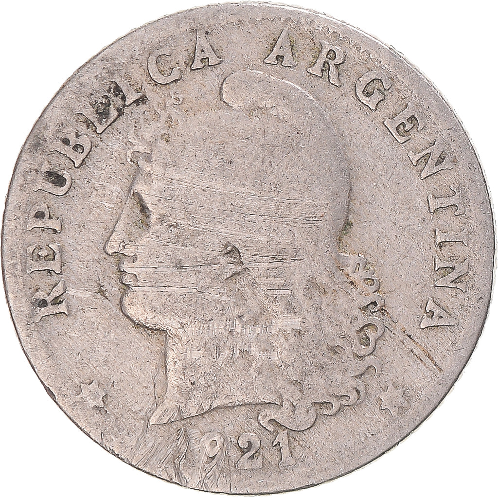 Moneda, Argentina, 20 Centavos, 1921