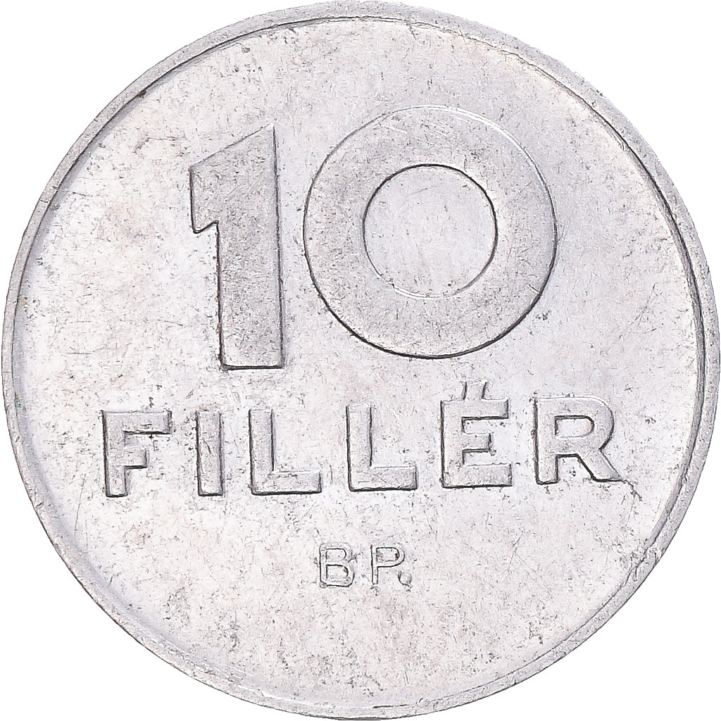 Münze, Ungarn, 10 Filler, 1981