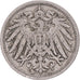 Moeda, Alemanha, 10 Pfennig, 1893
