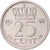 Moeda, Países Baixos, 25 Cents, 1848
