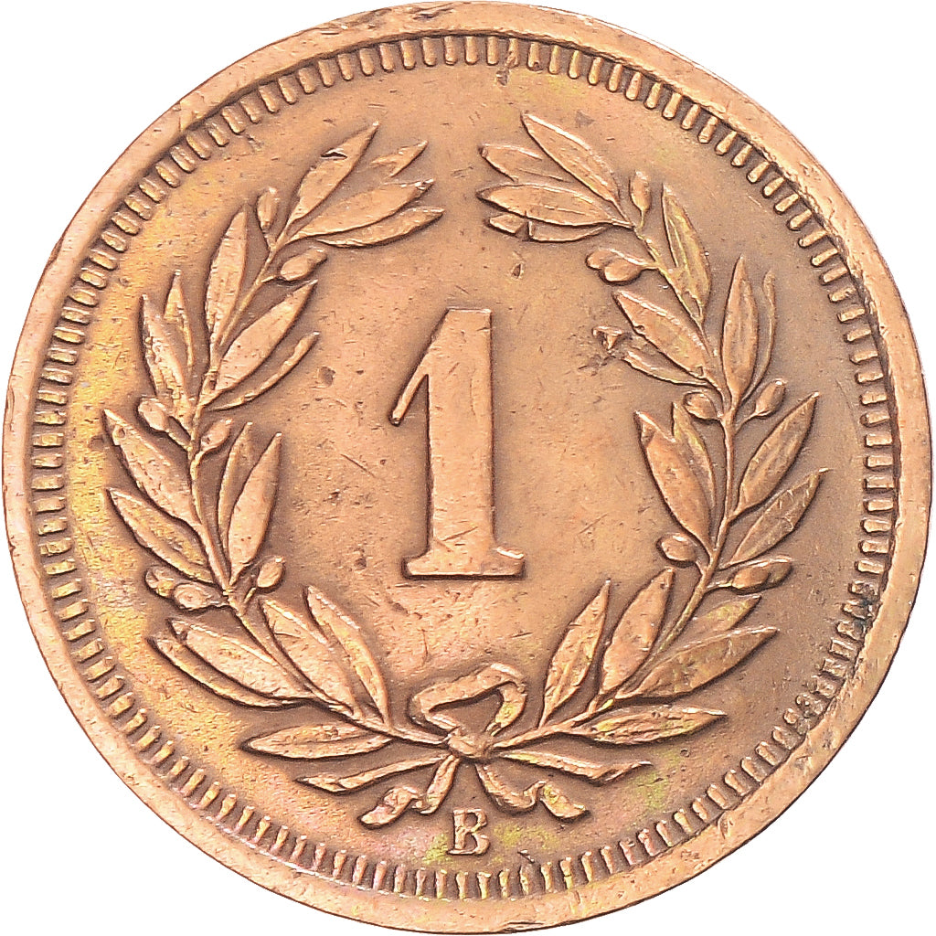 Moeda, Suíça, Rappen, 1921