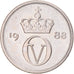 Moneda, Noruega, 10 Öre, 1988