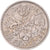 Moneda, Gran Bretaña, 6 Pence, 1958