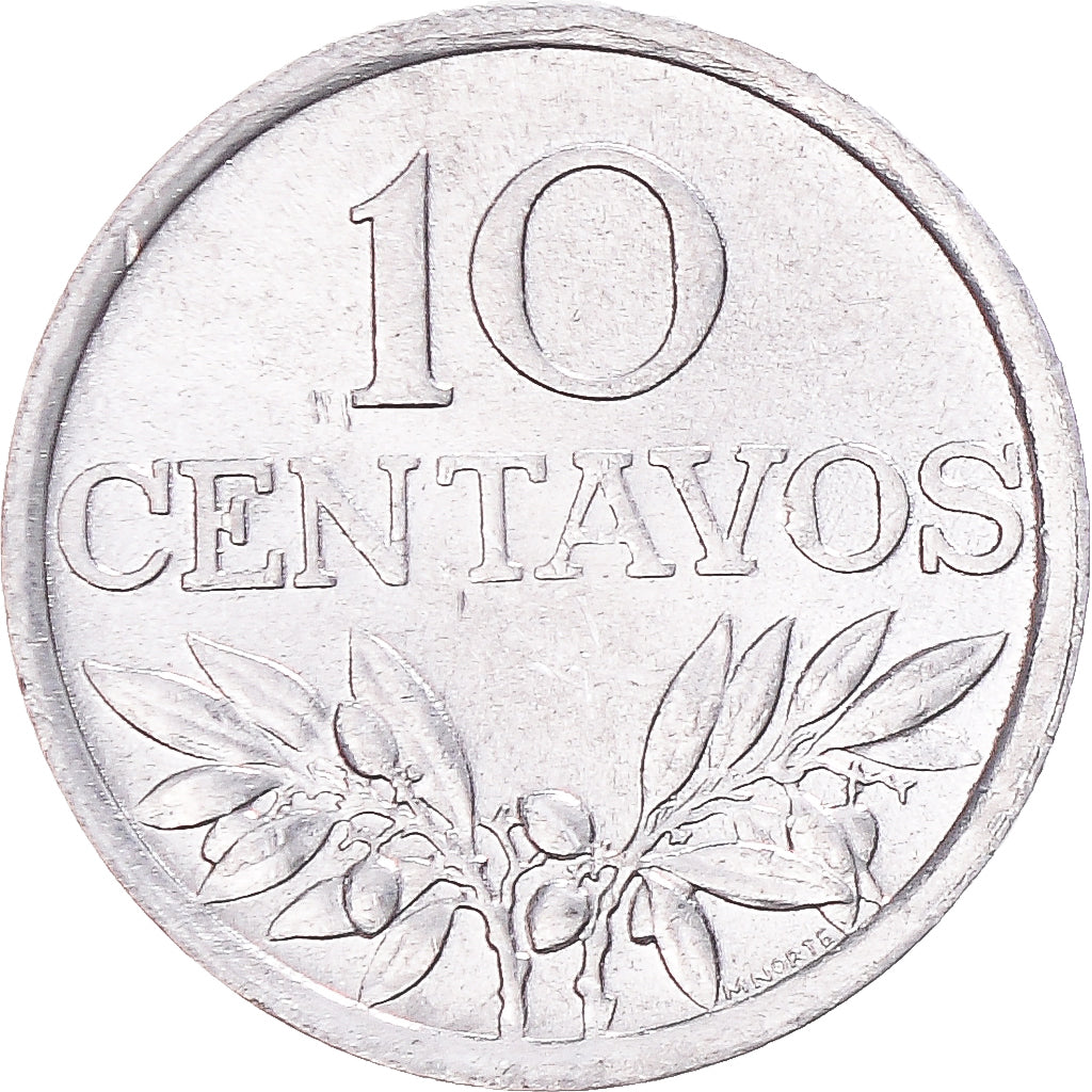 Munten, Portugal, 10 Centavos, 1974