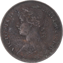 Moneda, Gran Bretaña, Farthing, 1881