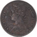 Moneda, Gran Bretaña, Farthing, 1881