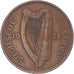 Moeda, Irlanda, 1/2 Penny, 1928