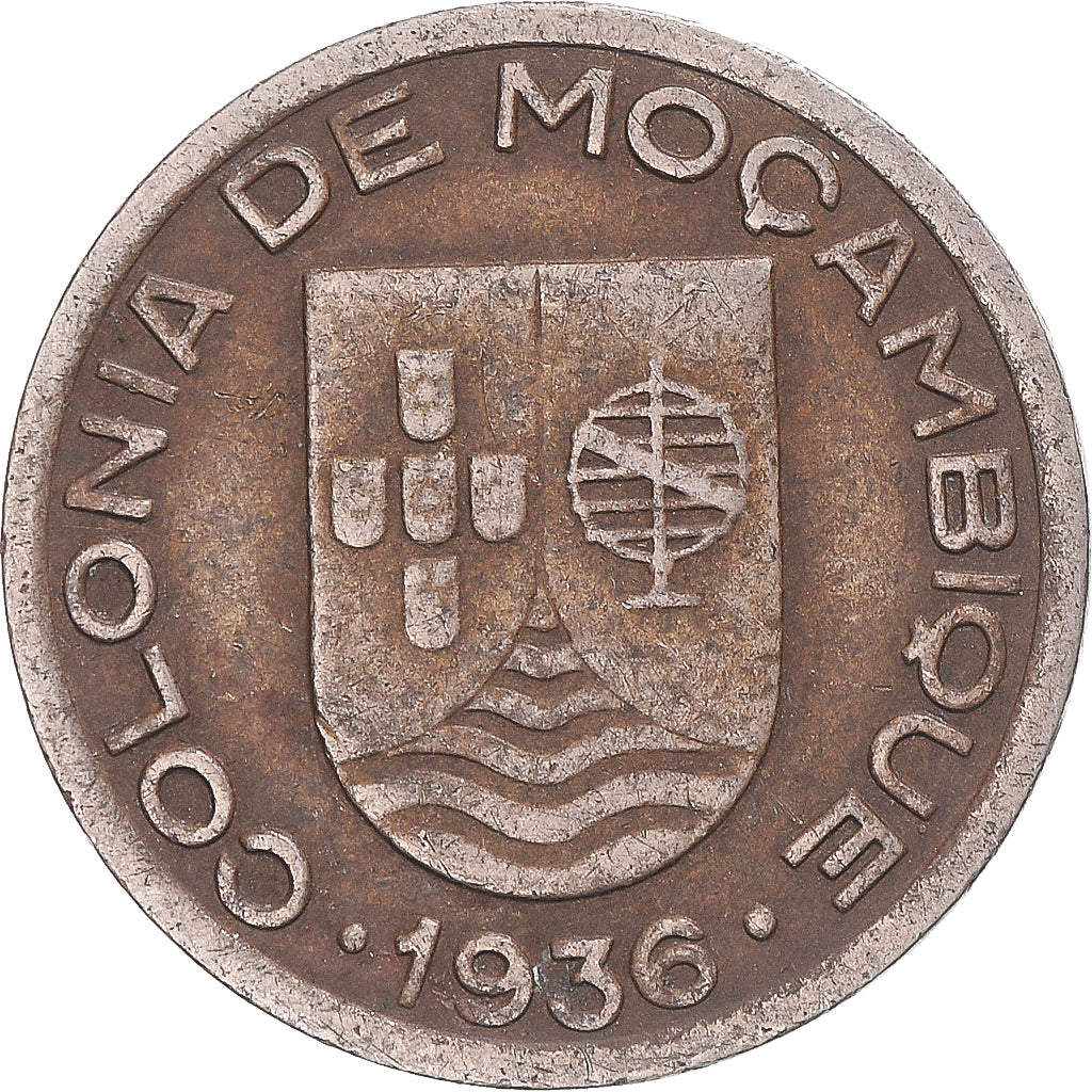 Coin, Mozambique, 50 Centavos, 1936