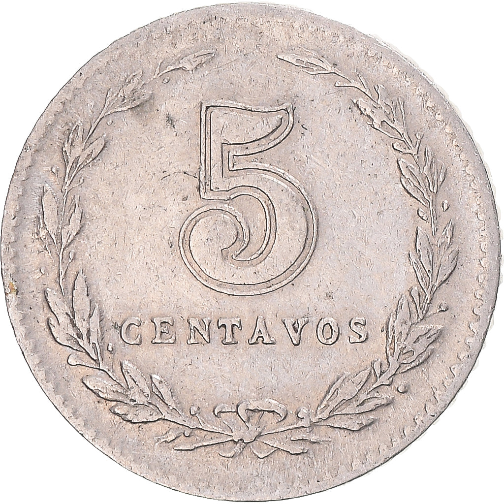Moneda, Argentina, 5 Centavos, 1938
