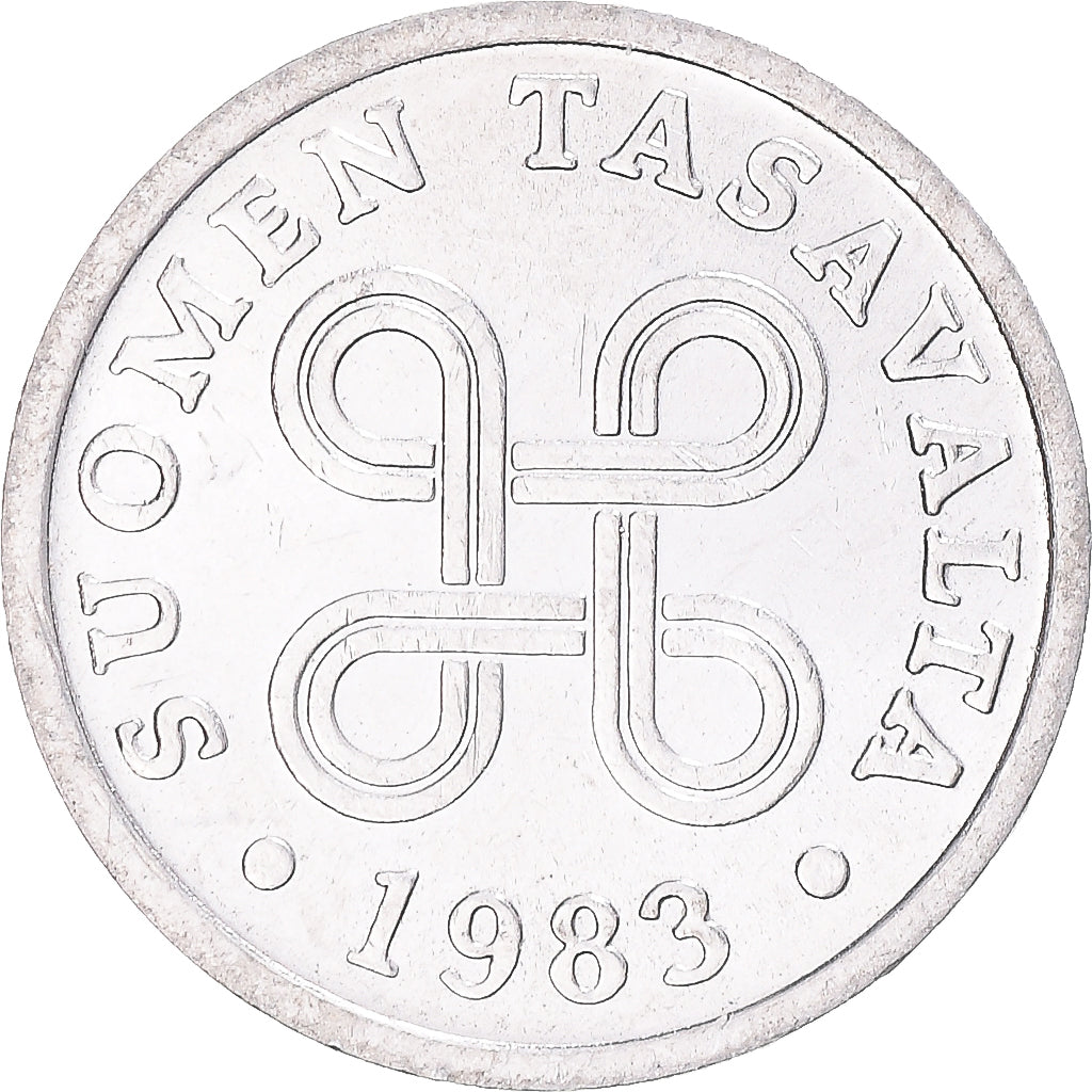 Coin, Finland, 5 Pennia, 1983