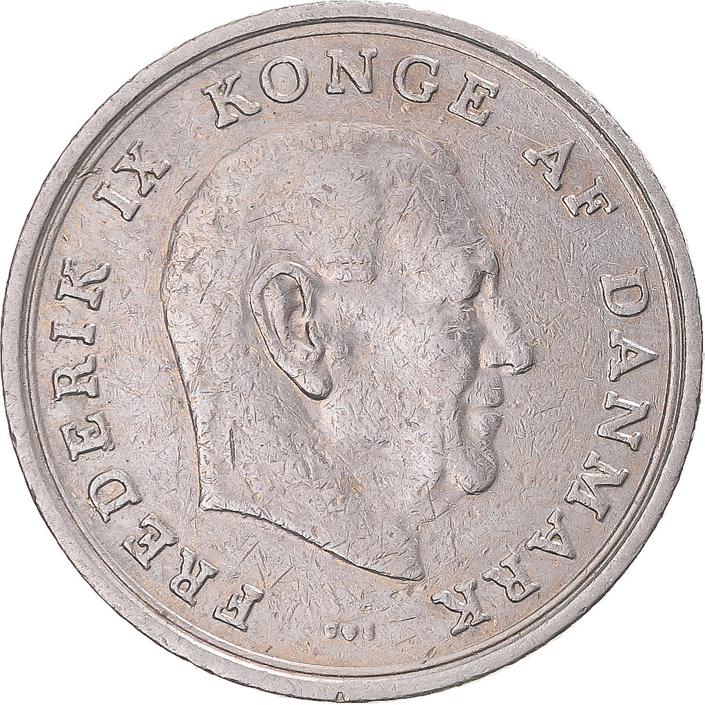 Moneda, Dinamarca, Krone, 1968