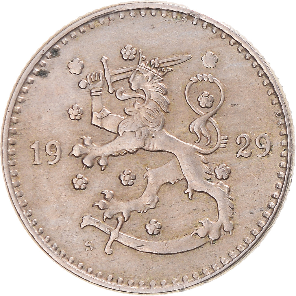 Coin, Finland, Markka, 1929