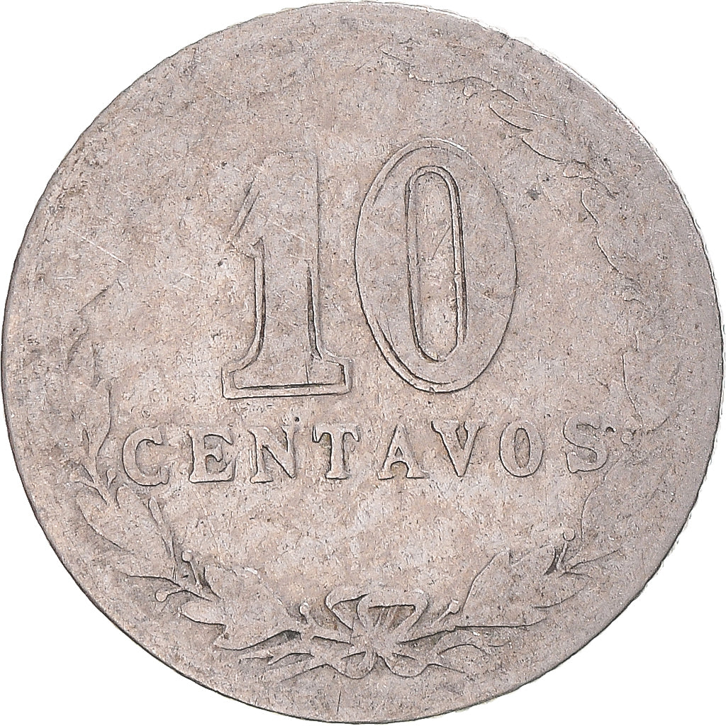 Coin, Argentina, 10 Centavos, 1898