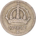 Monnaie, Suède, 25 Öre, 1944