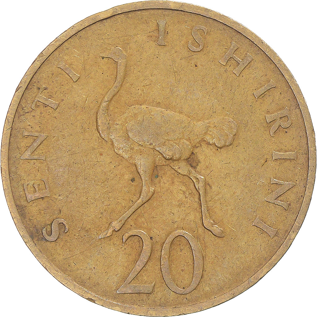 Moneda, Tanzania, 20 Senti, 1966