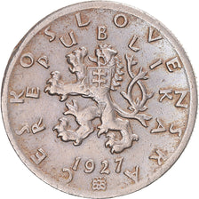 Moneda, Checoslovaquia, 50 Haleru, 1927
