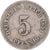 Munten, Duitsland, 5 Pfennig, 1891