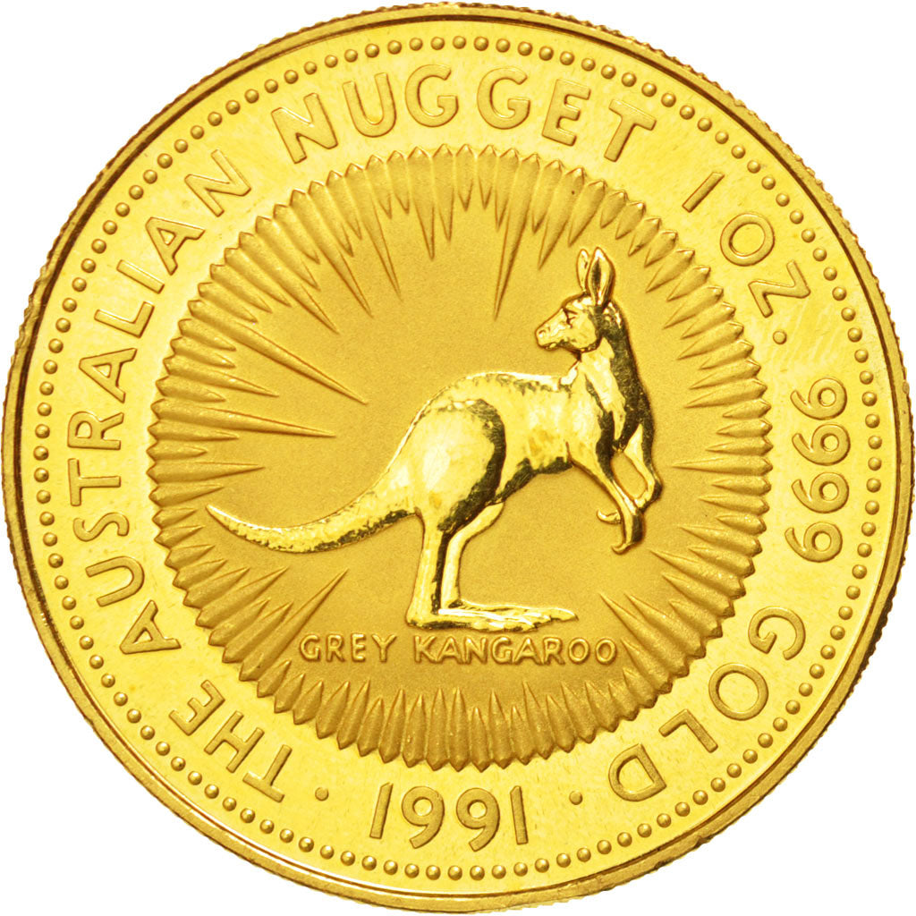 AUSTRALIA, 100 Dollars, 1991, KM #144, MS(63), Gold, 31.16