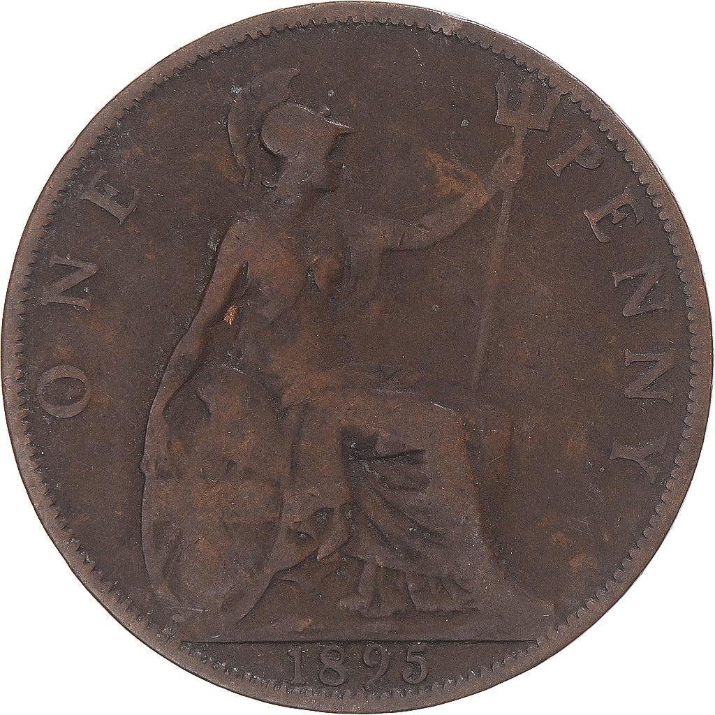 Moneta, Wielka Brytania, Penny, 1895