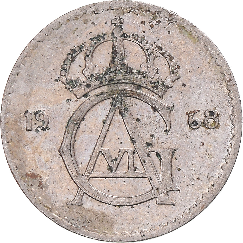Coin, Sweden, 25 Öre, 1968