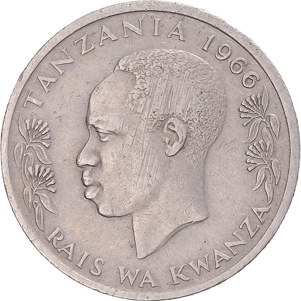Moneda, Tanzania, 50 Senti, 1966