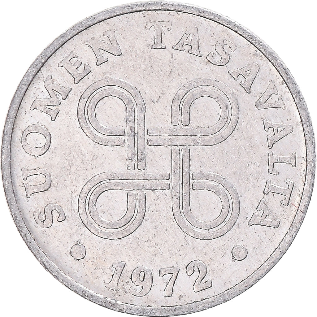 Munten, Finland, Penni, 1972