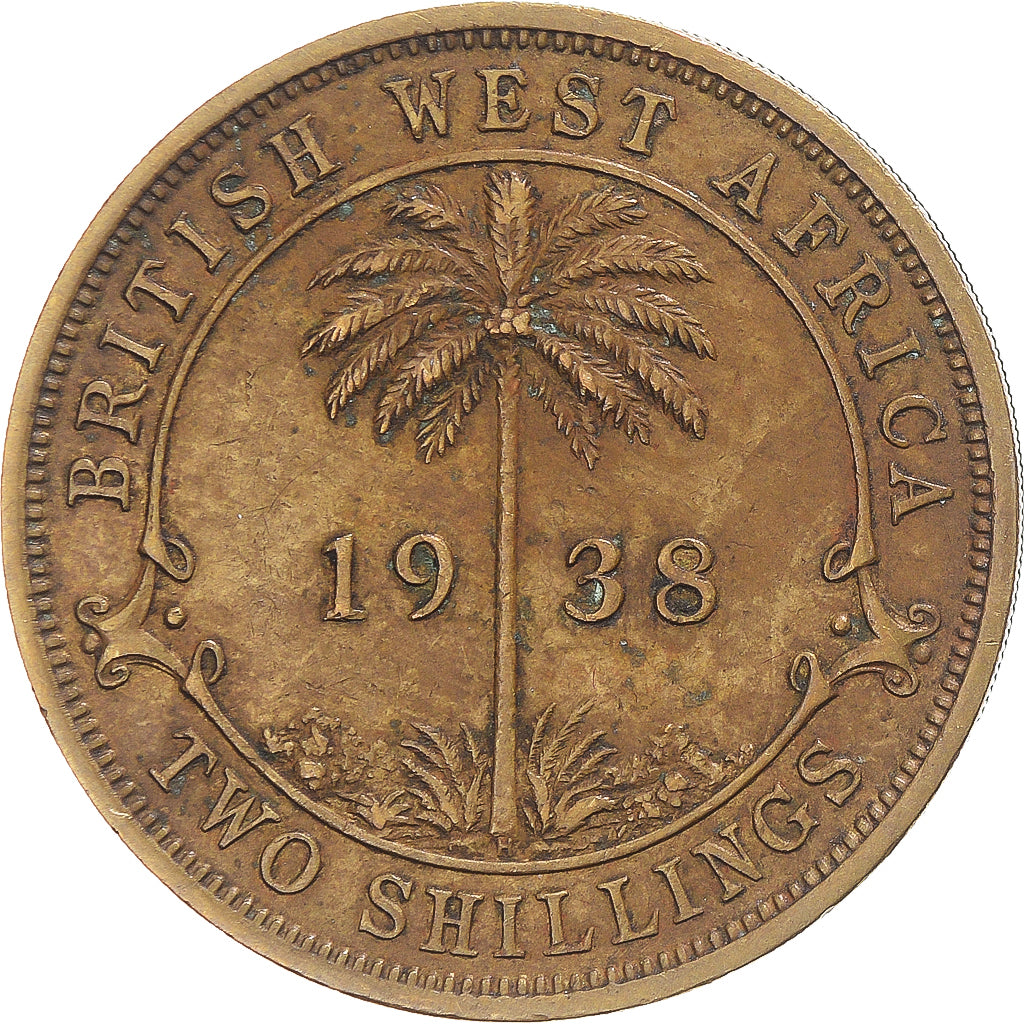 Monnaie, Afrique Occidentale britannique, 2 Shillings, 1938