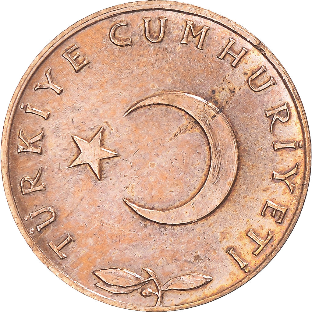 Moeda, Turquia, 5 Kurus, 1967